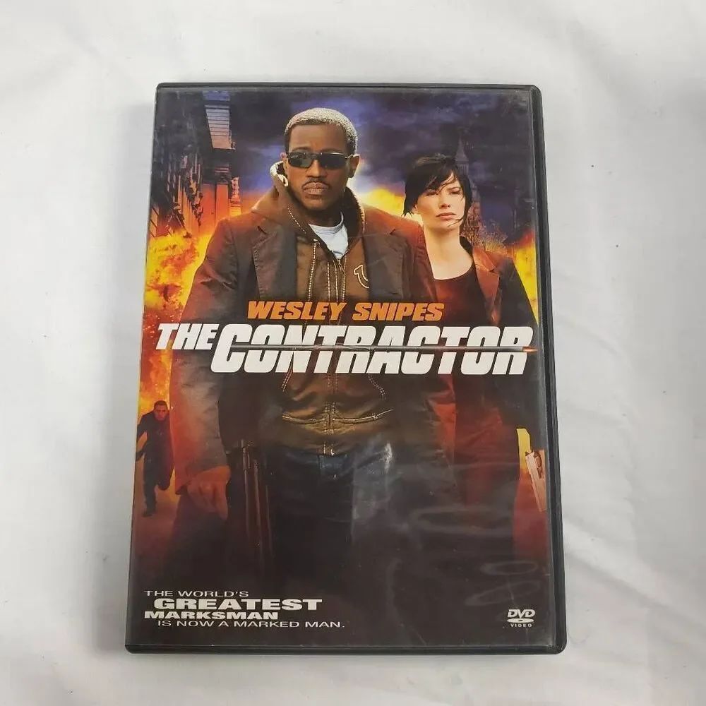 The Contractor DVD (Wesley Snipes Action Thriller)